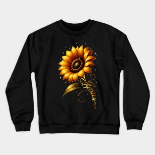 Jesus Sunflower Crewneck Sweatshirt